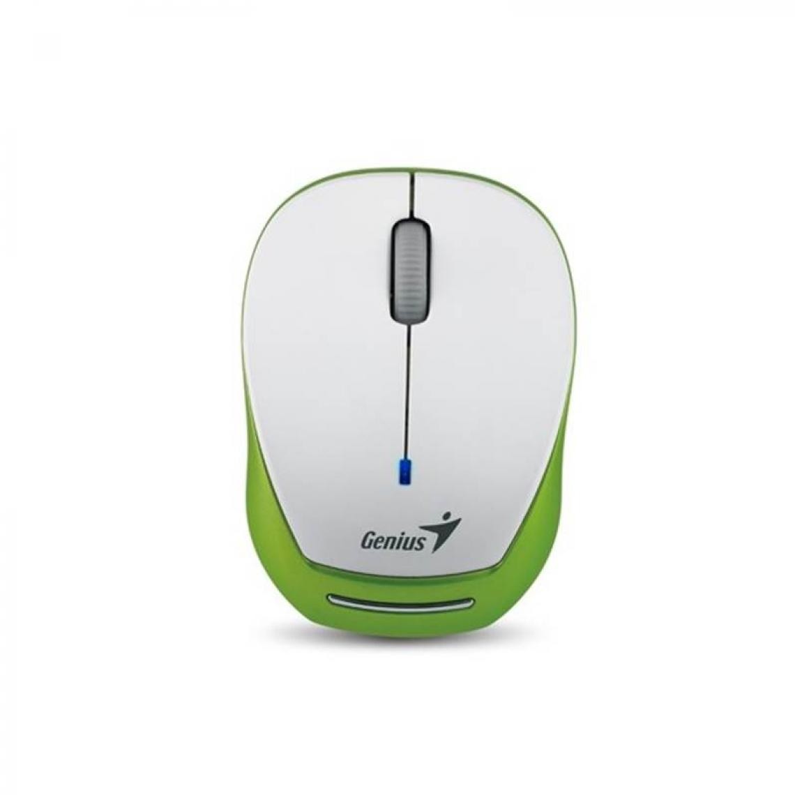 Genius - GENIUS Micro Traveler 9000R V3 GREEN/WHITE Mini Rechargeable - Souris