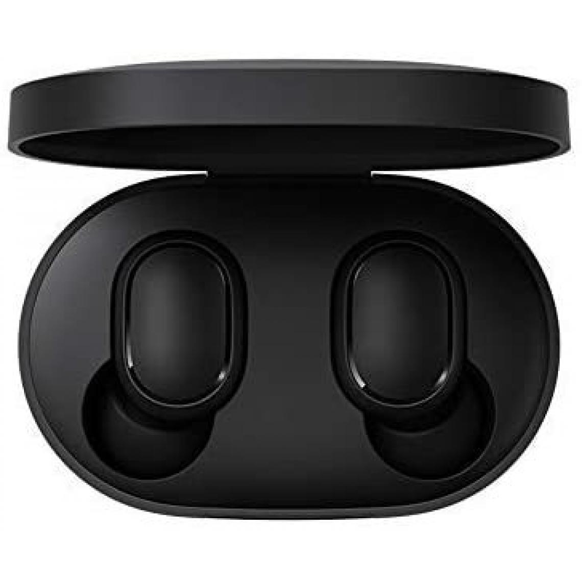 Chrono - Xiaomi Redmi Airdots TWS Écouteurs sans Fil Bluetooth 5.0 Écouteurs Boîtier de Charge Stéréo Véritable avec Microphone Mains Libres Écouteurs Contrôle AI(Noir) - Ecouteurs intra-auriculaires