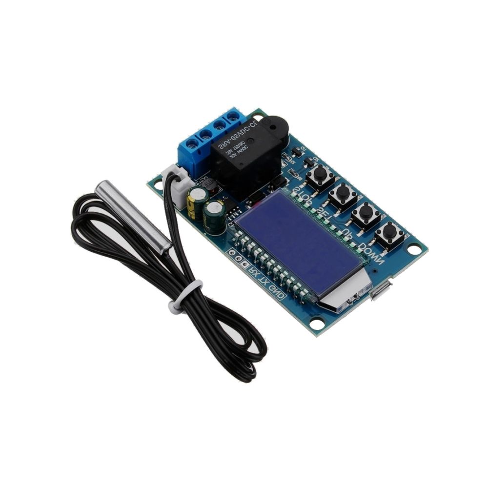 Wewoo - LDTR-WG0248 Thermostat numérique Module de contrôleur de température de commutation de contrôle de de réfrigération bleu - Accessoires alimentation
