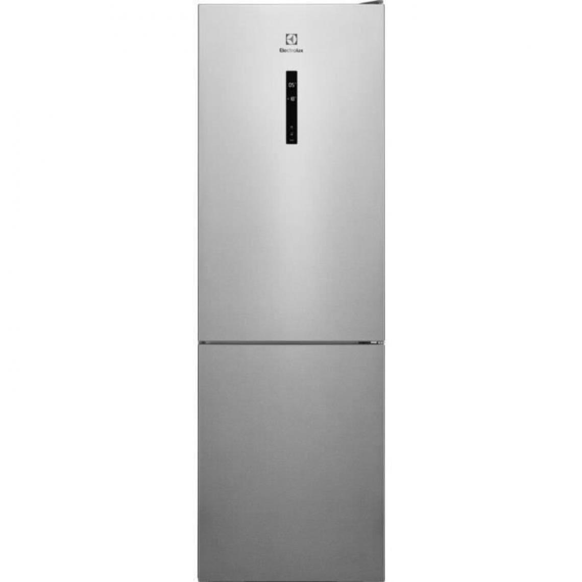Electrolux - ELECTROLUX LNT7ME32X2 - Réfrigérateur congélateur bas - 302L (208+94) - No Frost - A++ - L60x H186cm - Inox - Réfrigérateur