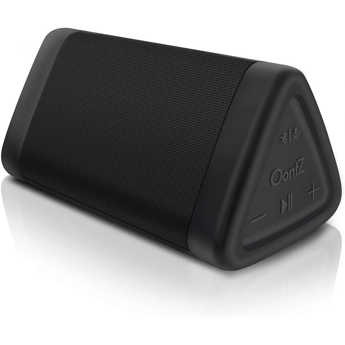 Chrono - Haut-parleur Bluetooth portable OontZ Angle 3 (3e génération), son stéréo plus cristallin, basses riches, portée de haut-parleurs sans fil de 100 pieds, IPX5, haut-parleurs Bluetooth par Cambridge SoundWorks(Noir) - Enceintes Hifi