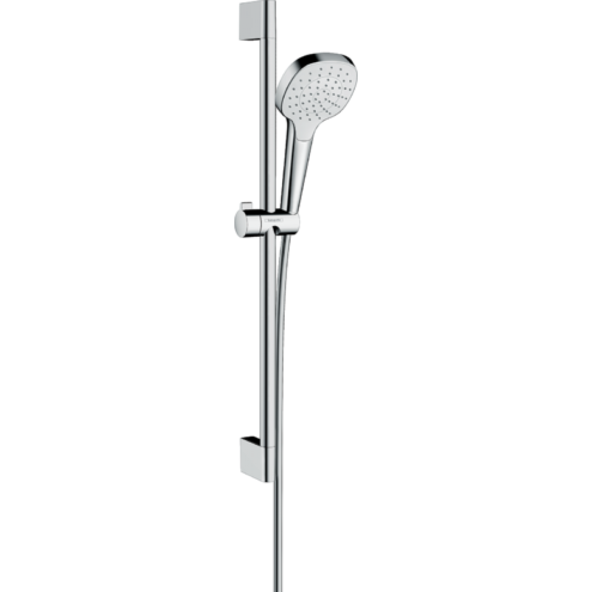 Hansgrohe - Hansgrohe - Set de douche 1 jet Croma Select E avec barre Unica'C 65 cm blanc/chromé - Colonne de douche
