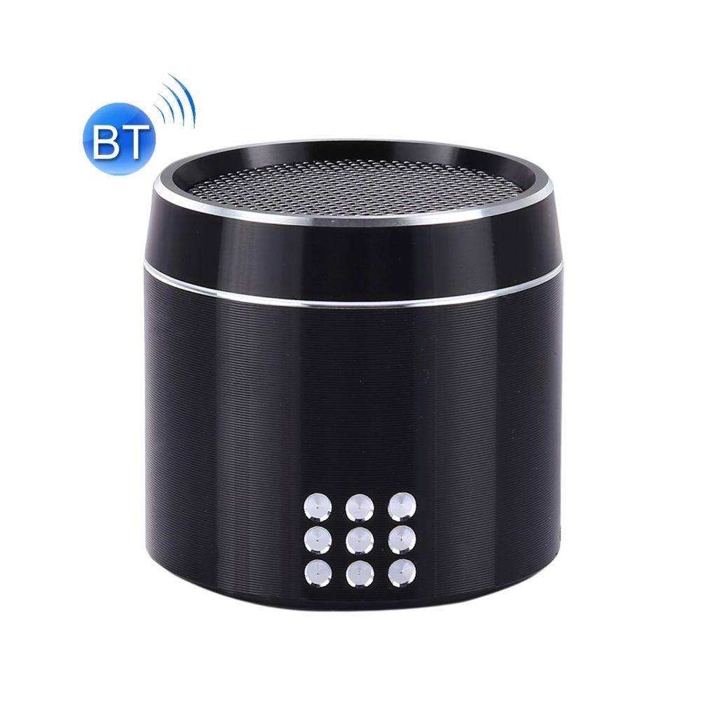 Wewoo - Mini enceinte Bluetooth noir pour iPhone, Samsung, HTC, Sony et autres Smartphones Haut-parleur stéréo sans fil True Portable Mini avec indicateur LED Sling - Enceintes Hifi