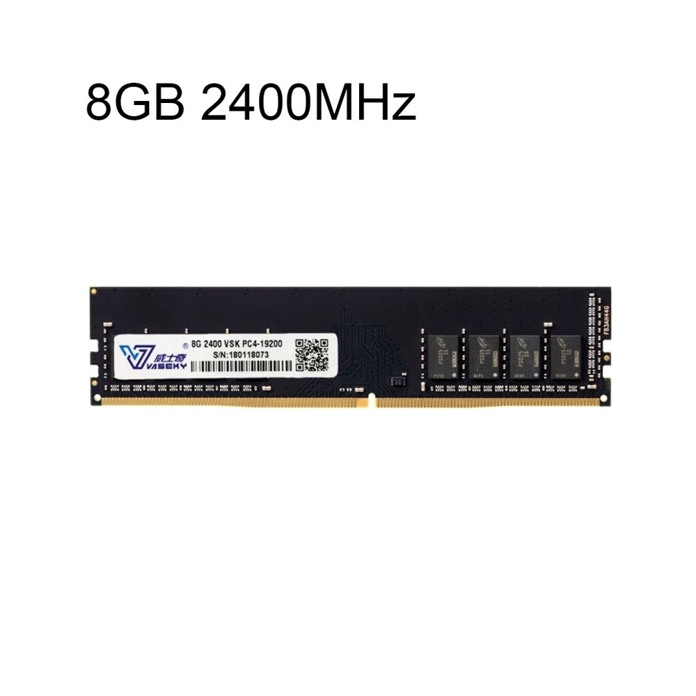 Wewoo - Vaseky 8GB 2400MHz PC4-19200 DDR4 Module de mémoire RAM pour ordinateur de bureau - RAM PC Fixe