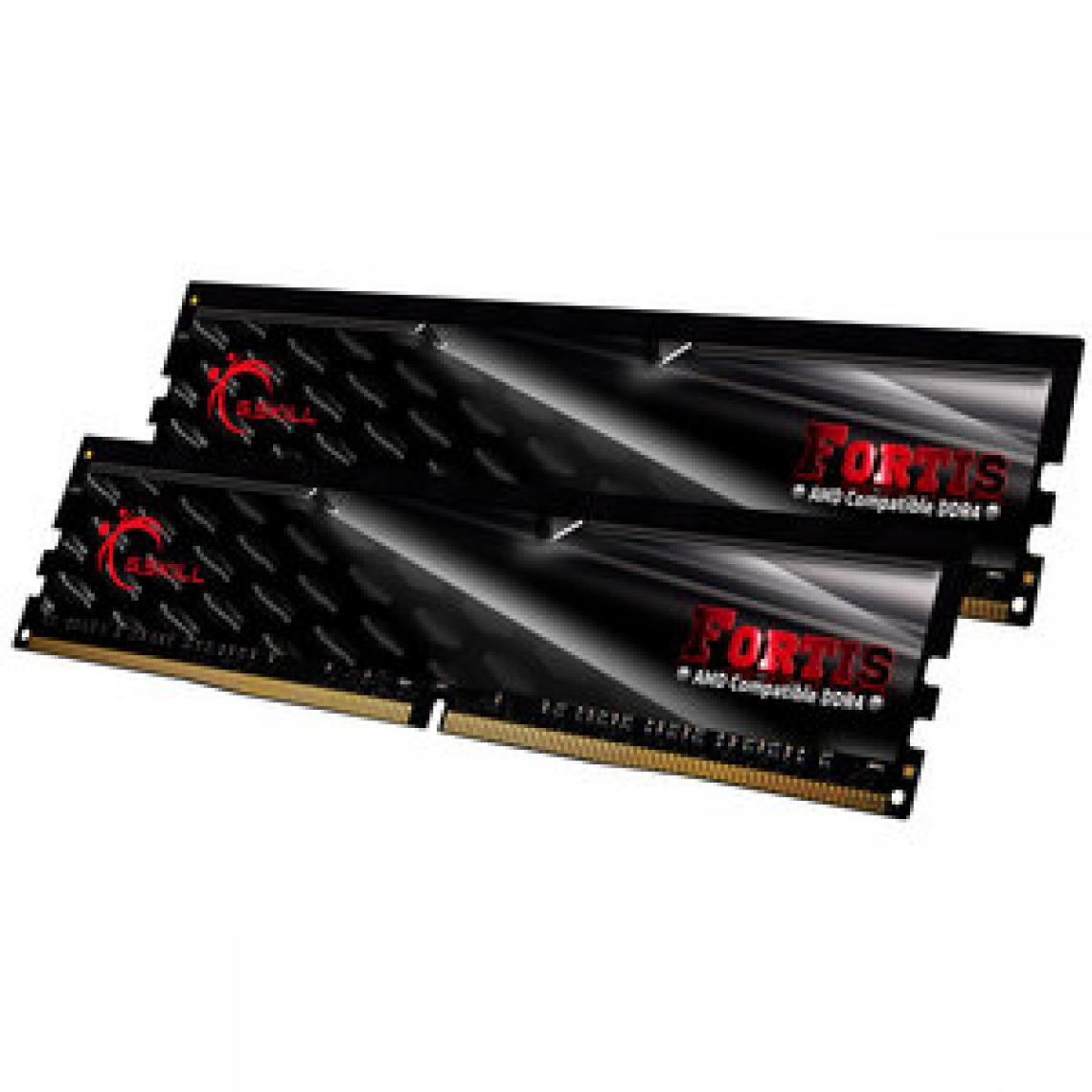 Gskill - Fortis Series 32 Go (2x 16 Go) DDR4 2400 MHz CL15 - RAM PC Fixe