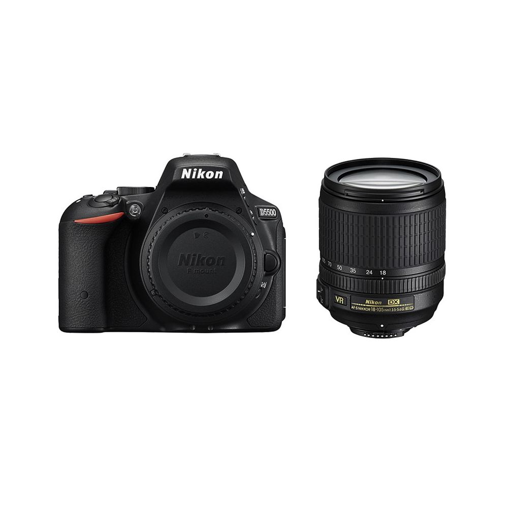 Nikon - PACK NIKON D5500 + 18-105 VR - Reflex Grand Public