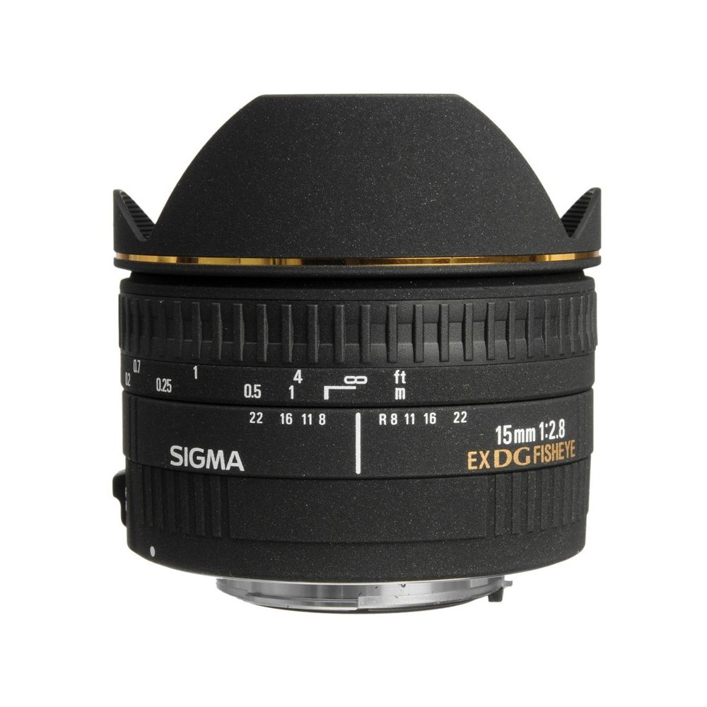 Sigma - SIGMA Objectif 15 mm f/2,8 FishEye DG EX Canon - Objectif Photo