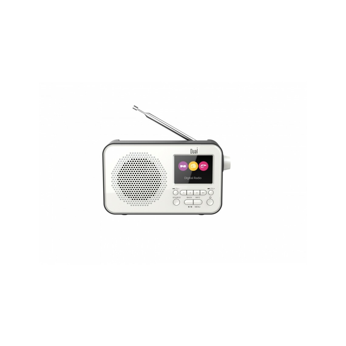 Dual - Radio Portable Réveil DAB+ / FM - Dual - Radio