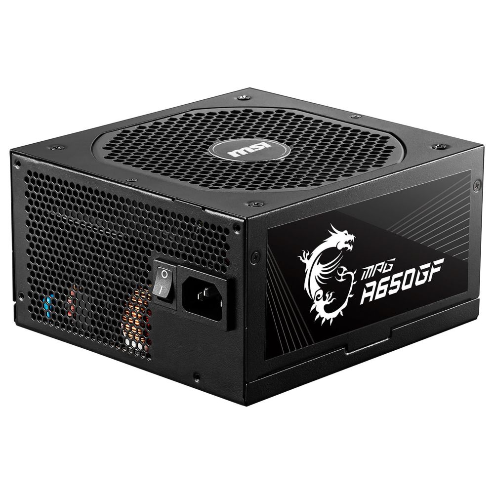 Msi - MPG A650GF 650 W - 80+ Gold - Alimentation modulaire