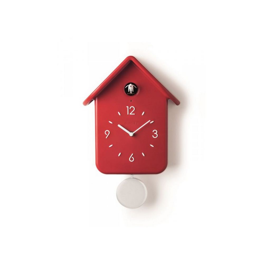 Guzzini - guzzini - horloge à coucou 30cm rouge - 16860255 - Globes