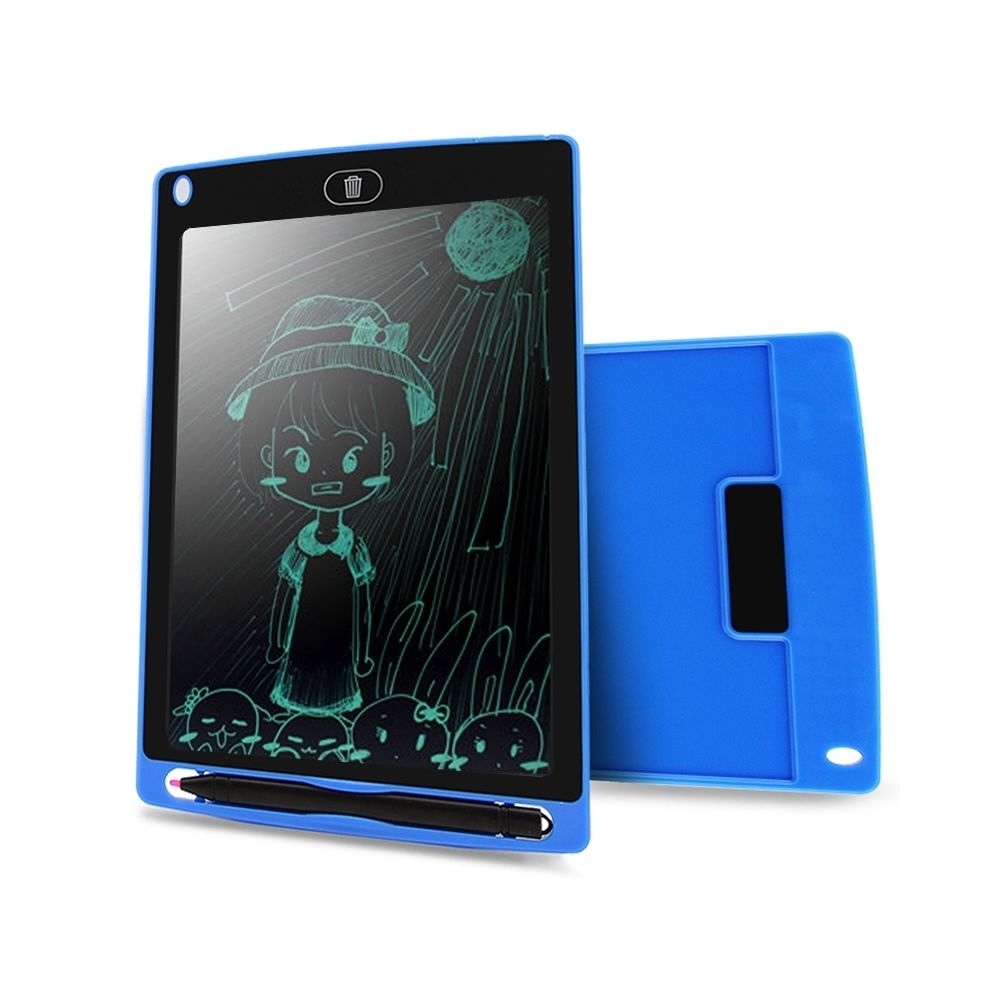 Wewoo - Tablette graphique bleu Portable 8.5 pouce LCD Écriture Dessin Graffiti Électronique Pad Message Conseil Papier Brouillon avec Stylo, CE / FCC / RoHS Certifié - Tablette Graphique