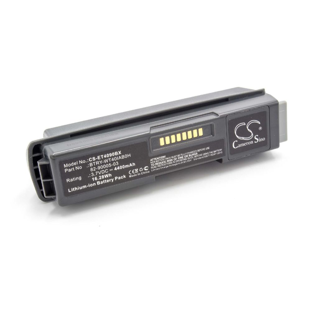 Vhbw - vhbw Li-Ion batterie 4400mAh (3.7V) pour scanner de code-barres terminal carte de crédit et de débit POS comme Symbol BTRY-WT40IAB0E - Caméras Sportives
