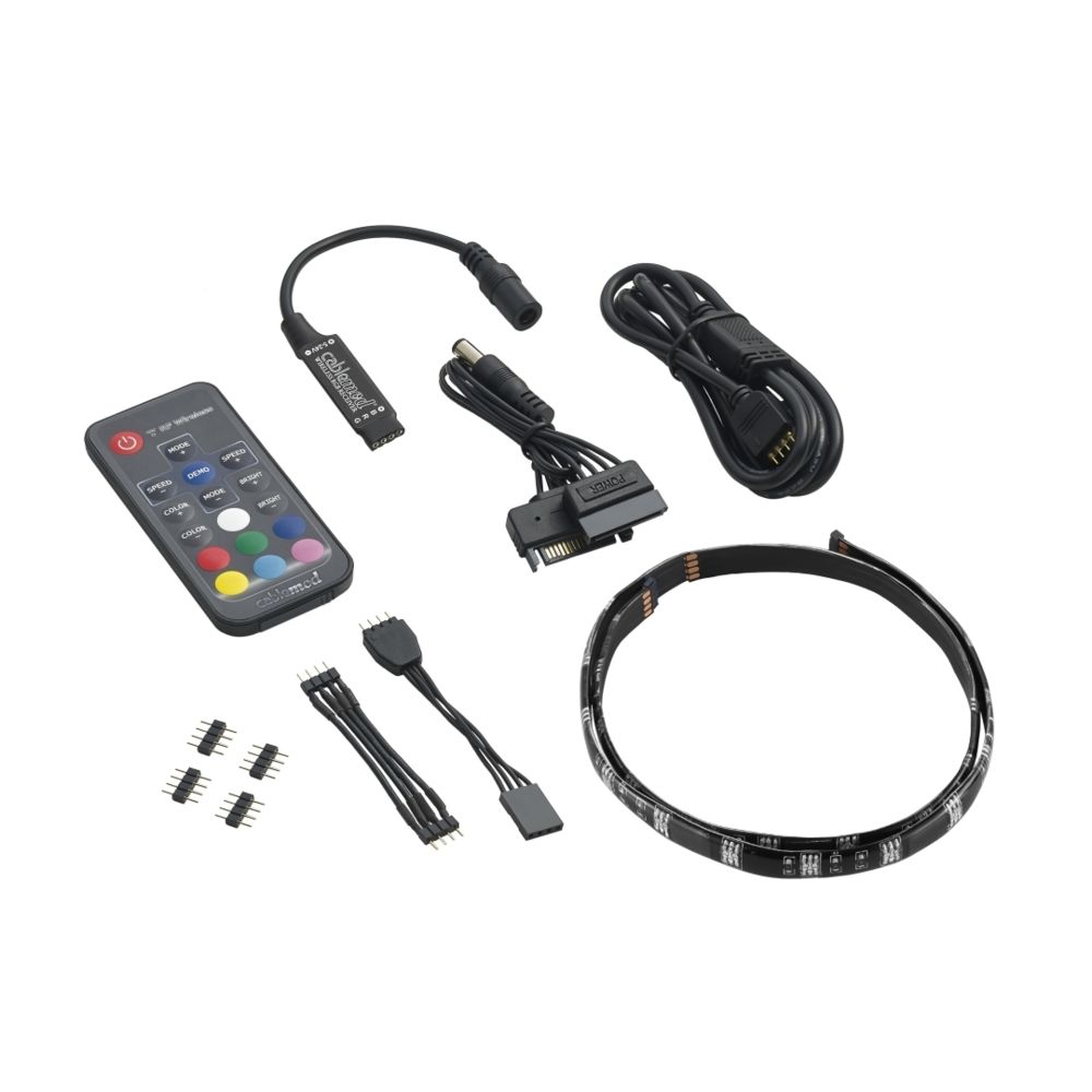 Cablemod - WideBeam Magnetic LED Strip RGB Kit - 60cm / 30 LEDs - Câble tuning PC