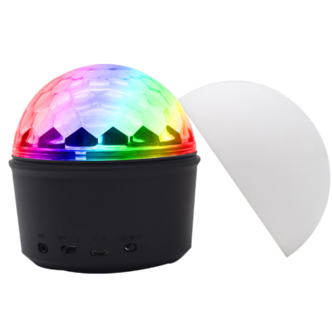 Chrono - Disco Party Party Disco Lights Musique Effets de lumière LED avec haut-parleur Bluetooth et télécommande pour Disco Party(Noir) - Enceintes Hifi