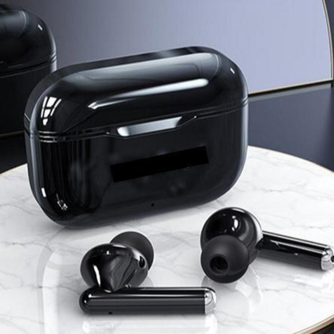 Justgreenbox - Casque HIFI à réduction de bruit avec micro et Bluetooth, Noir - Casque
