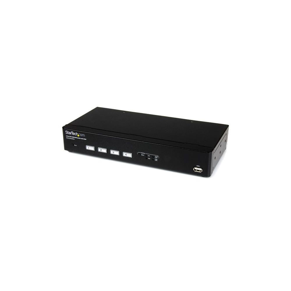 Startech - StarTech.com Switch KVM USB / DVI à 4 ports avec commutation rapide DDM et câbles - Commutateur KVM - Switch