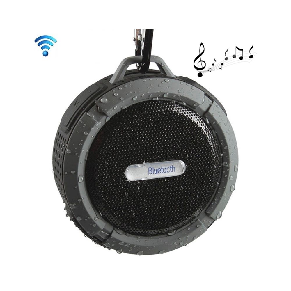 Wewoo - Enceinte Bluetooth étanche noir extérieure avec aspiration, mains libres de - Enceintes Hifi