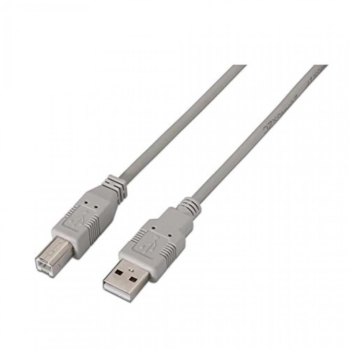 Ineck - INECK - 3M Cable de racordement USB A male vers USB B male - Pour relier un - Câble antenne