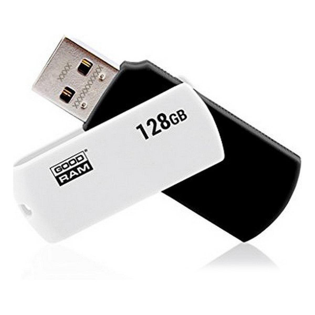 Totalcadeau - Clé USB 128 Go USB 2.0 Blanc/noir Capacité - 16 GB - Clés USB