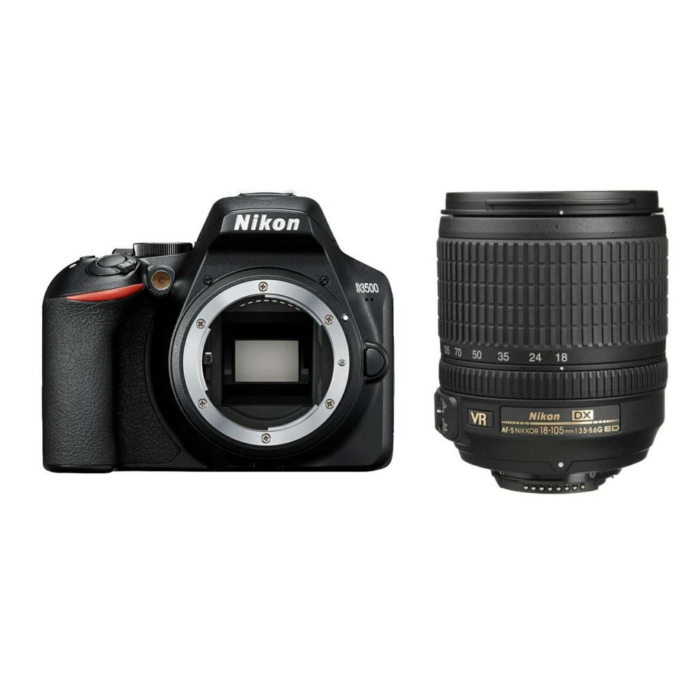 Nikon - Kit D3500 + AF-S 18-105 VR - Reflex Grand Public