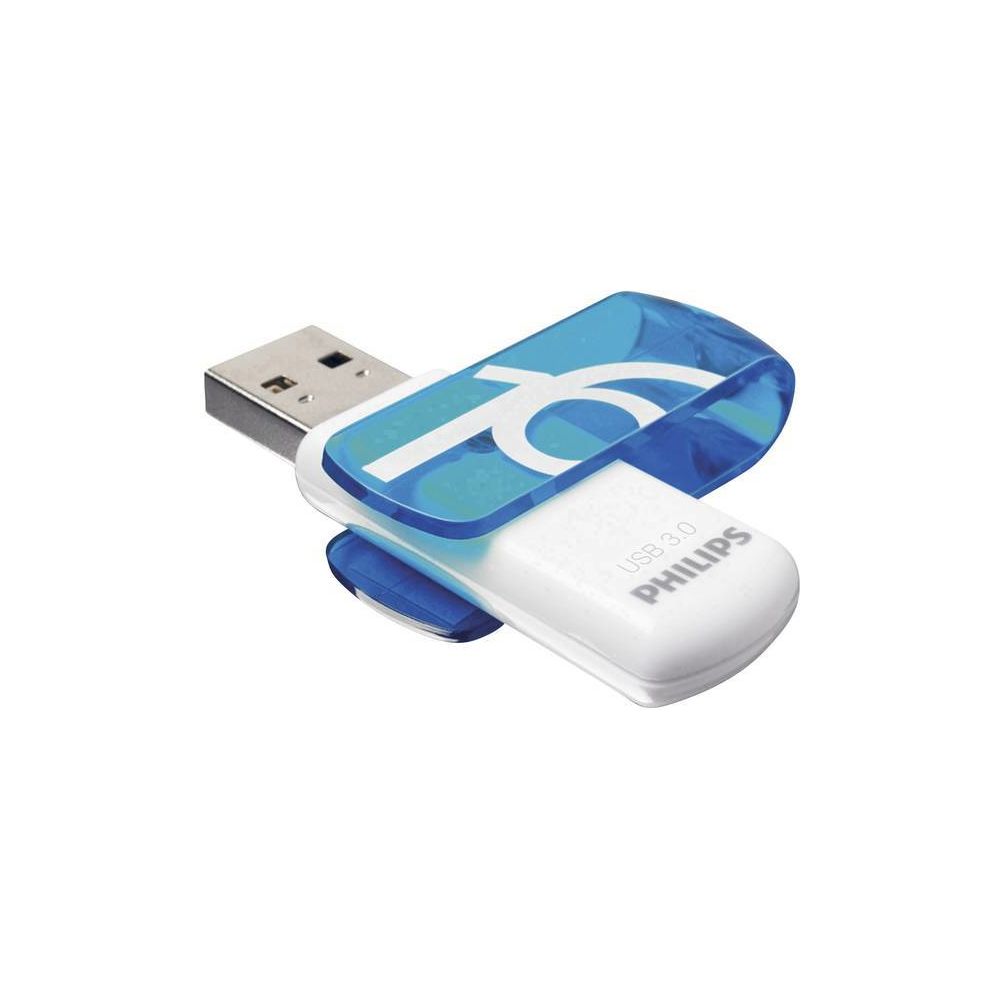 Philips - Philips USB key Vivid USB 3.0 16GB Blue FM16FD00B/10 - Clés USB