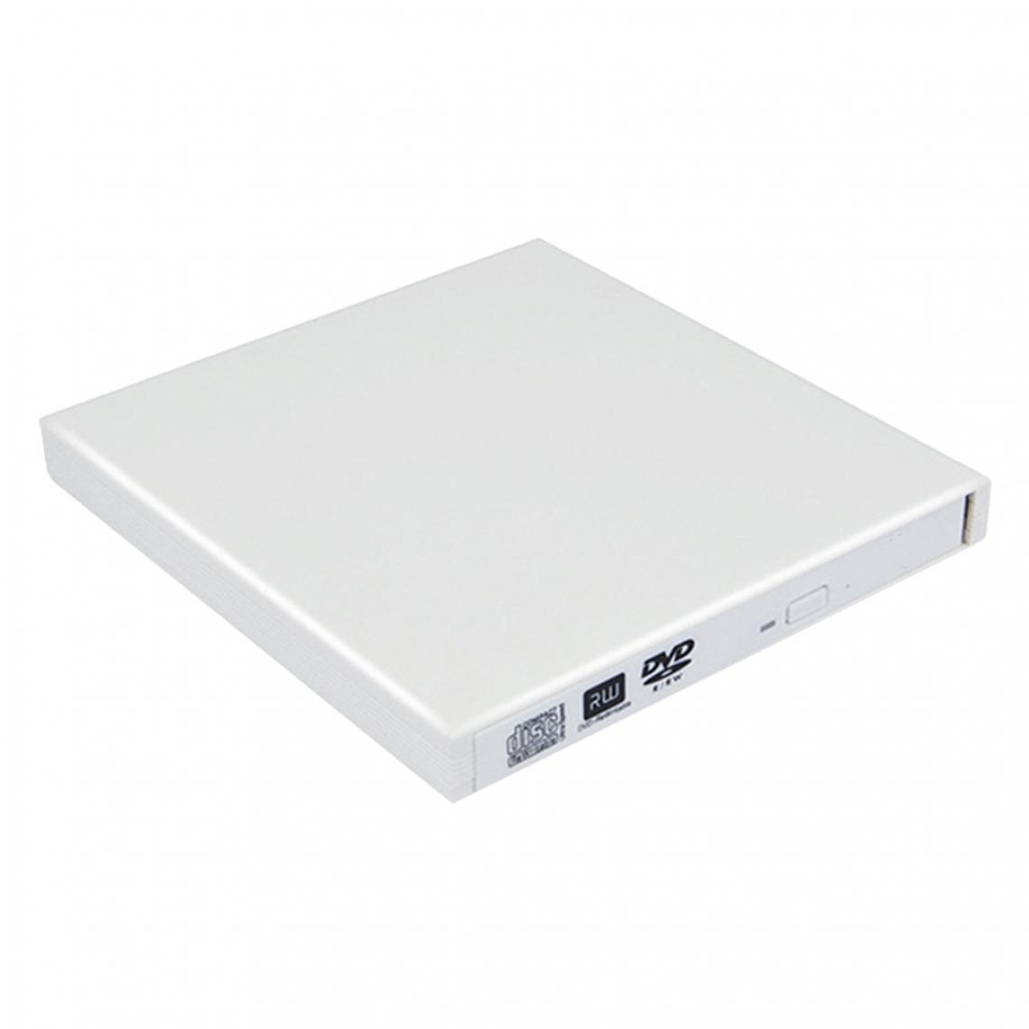 marque generique - Lecteur De Graveur De DVD / CD USB Externe Rétrocompatible Avec USB 1.0 / 1.1 - SSD Interne