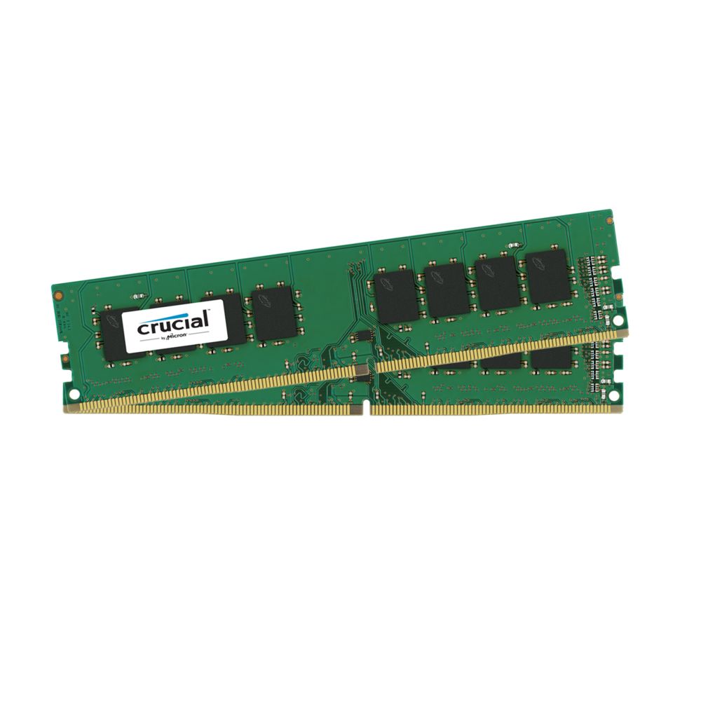 Crucial - CRUCIAL DDR4 8 Go (2 x 4 Go) 2666 MHz CL19 SR X8 - RAM PC Fixe