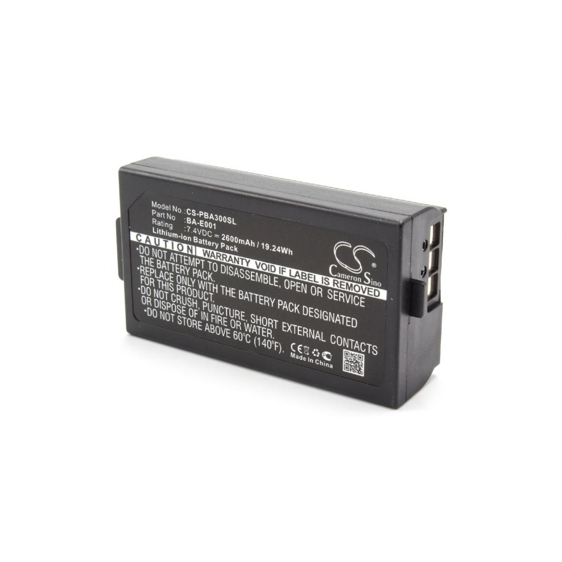 Vhbw - vhbw Batterie compatible avec Brother P-Touch PT-P750WVP EDGE imprimante, scanner, imprimante d'étiquettes (2600mAh, 7,4V, Li-ion) - Imprimante Jet d'encre