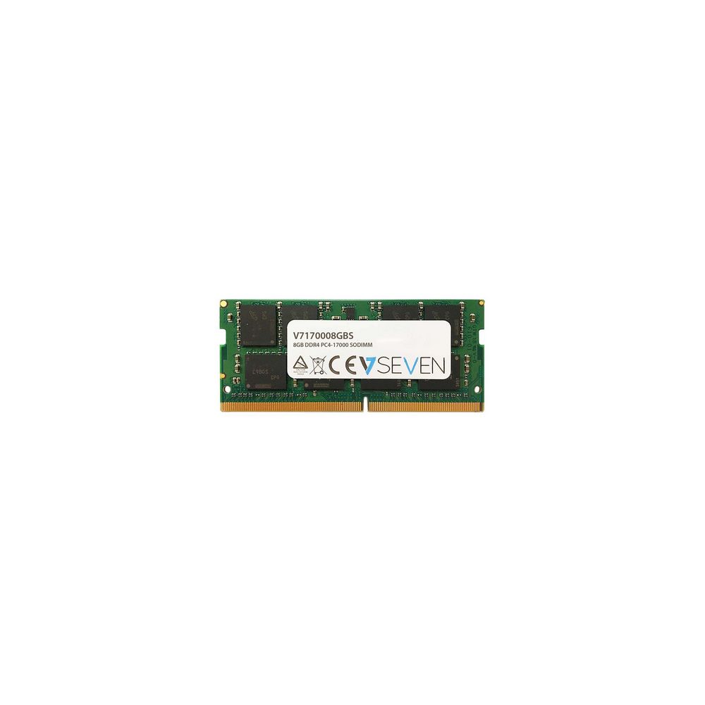 V7 - V7 DDR4 8GB 2133MHz pc4-17000 sodimm (V7170008GBS) - RAM PC Fixe