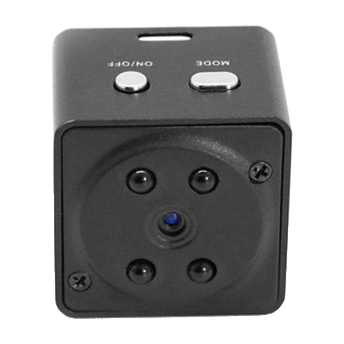 marque generique - HD 1080P Mini Caméra Night Vision Caméscope Sport En Plein Air Caméra Vidéo Infrarouge Activé Par le Mouvement Enregistrement En Boucle - Webcam