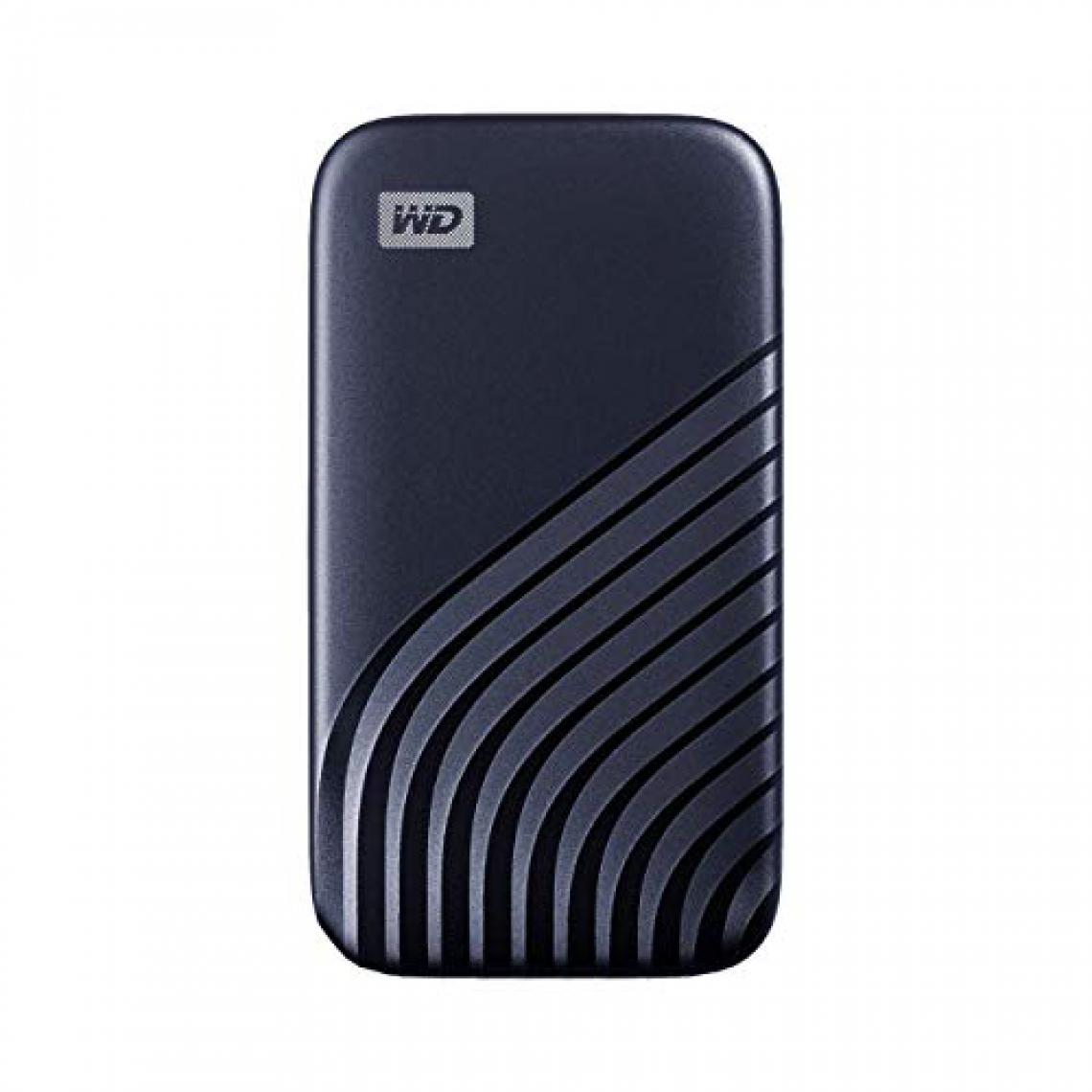 Western Digital - WD - Disque SSD Externe - My Passport™ - 1To - USB-C - Bleu - Disque Dur interne