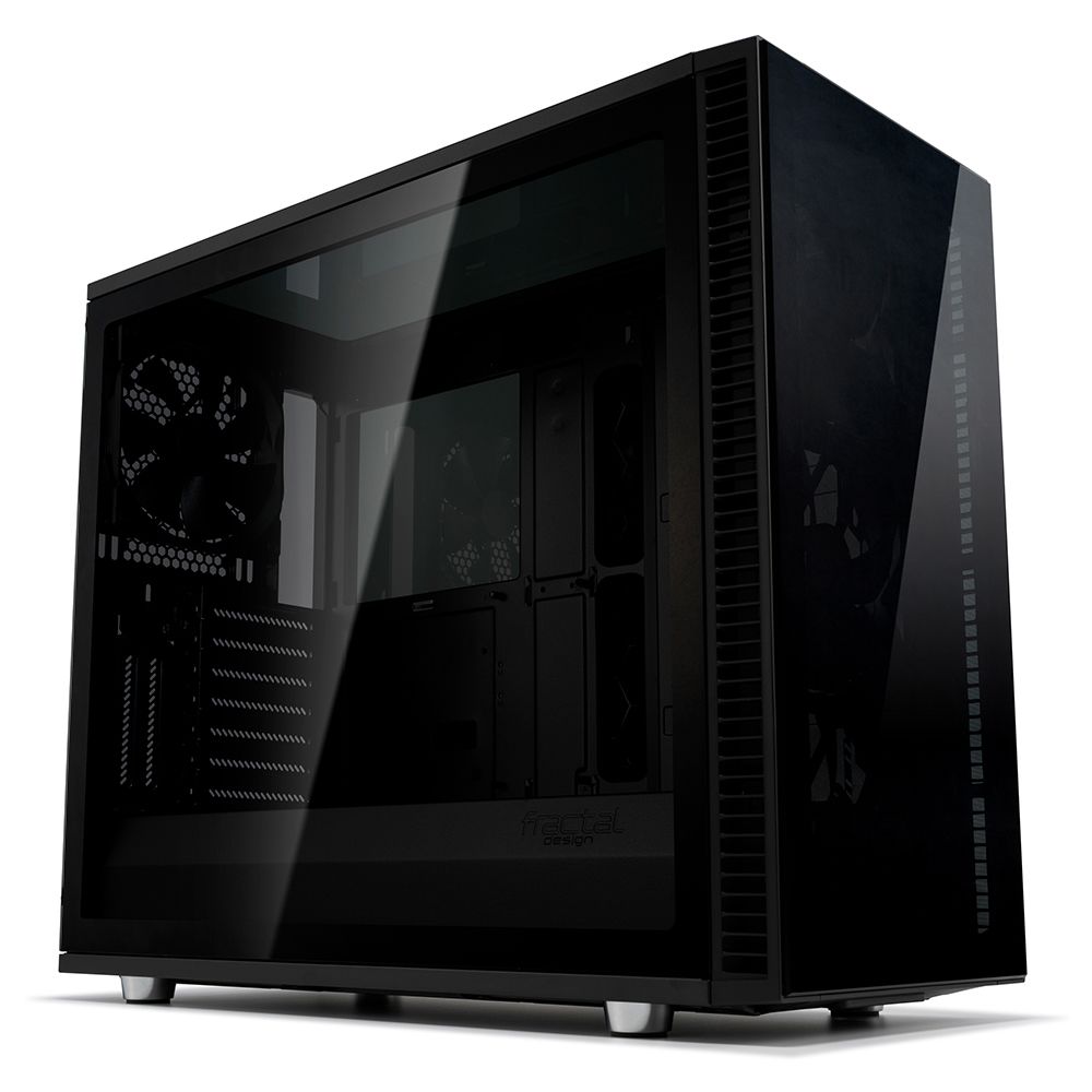 Fractal Design - Define S2 Vision Blackout Noir - Avec fenêtre - Boitier PC