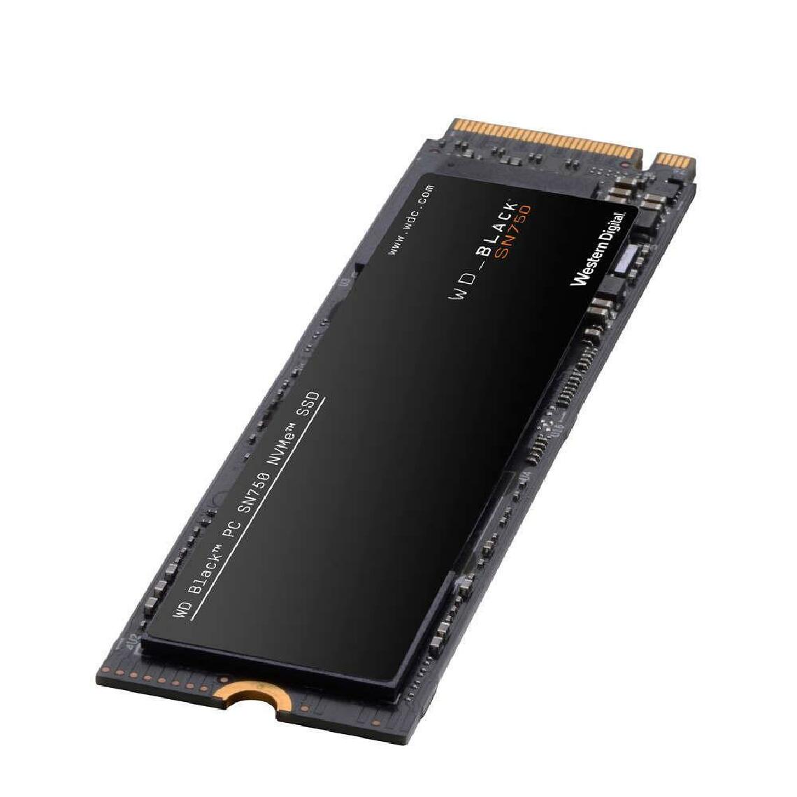 Western Digital - BLACK SN750 NVMe 500GO - SSD Interne