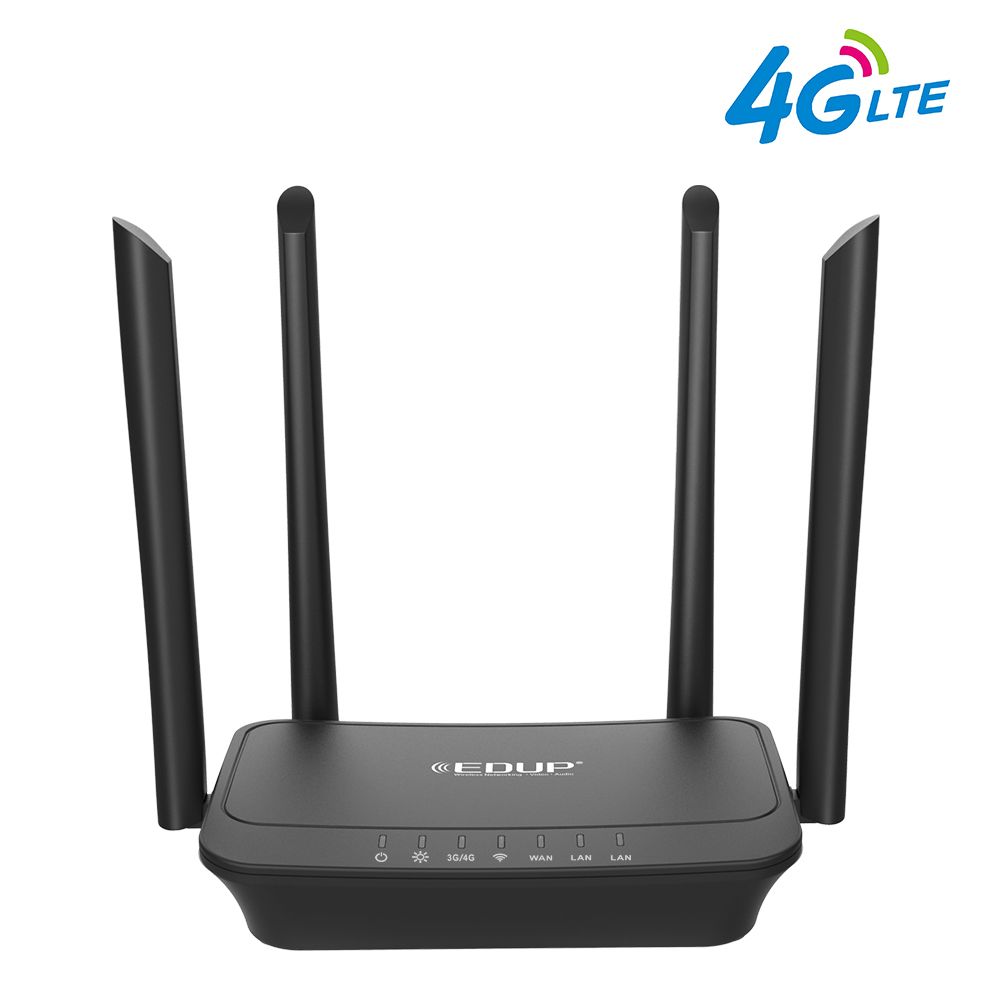 marque generique - Routeur Wifi sans fil 300 Mbps 802.11b / g / n 4G LTE FDD Mobile Hotspot CPE avec fente Sim et port LAN - Modem / Routeur / Points d'accès