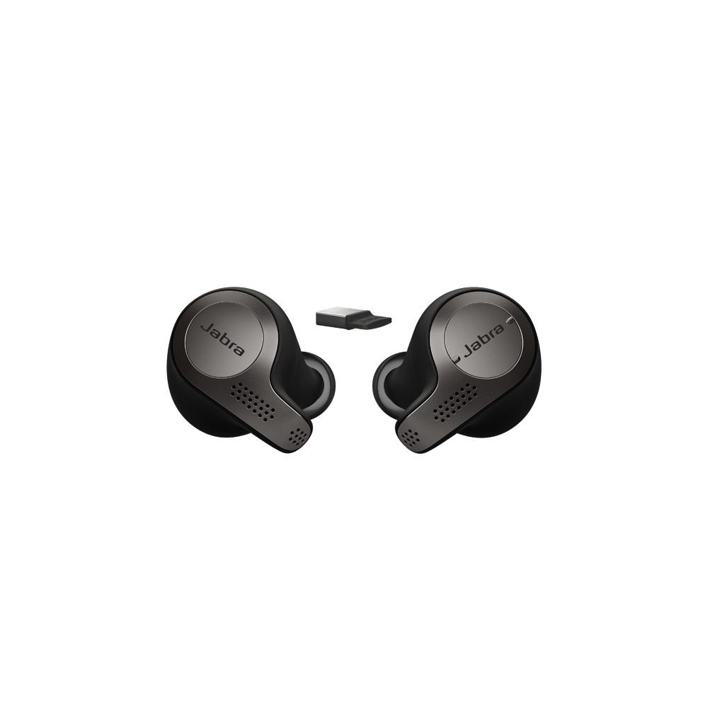 Jabra - Jabra Evolve 65t casque et micro Binaural écouteur Noir Sans fil - Casque