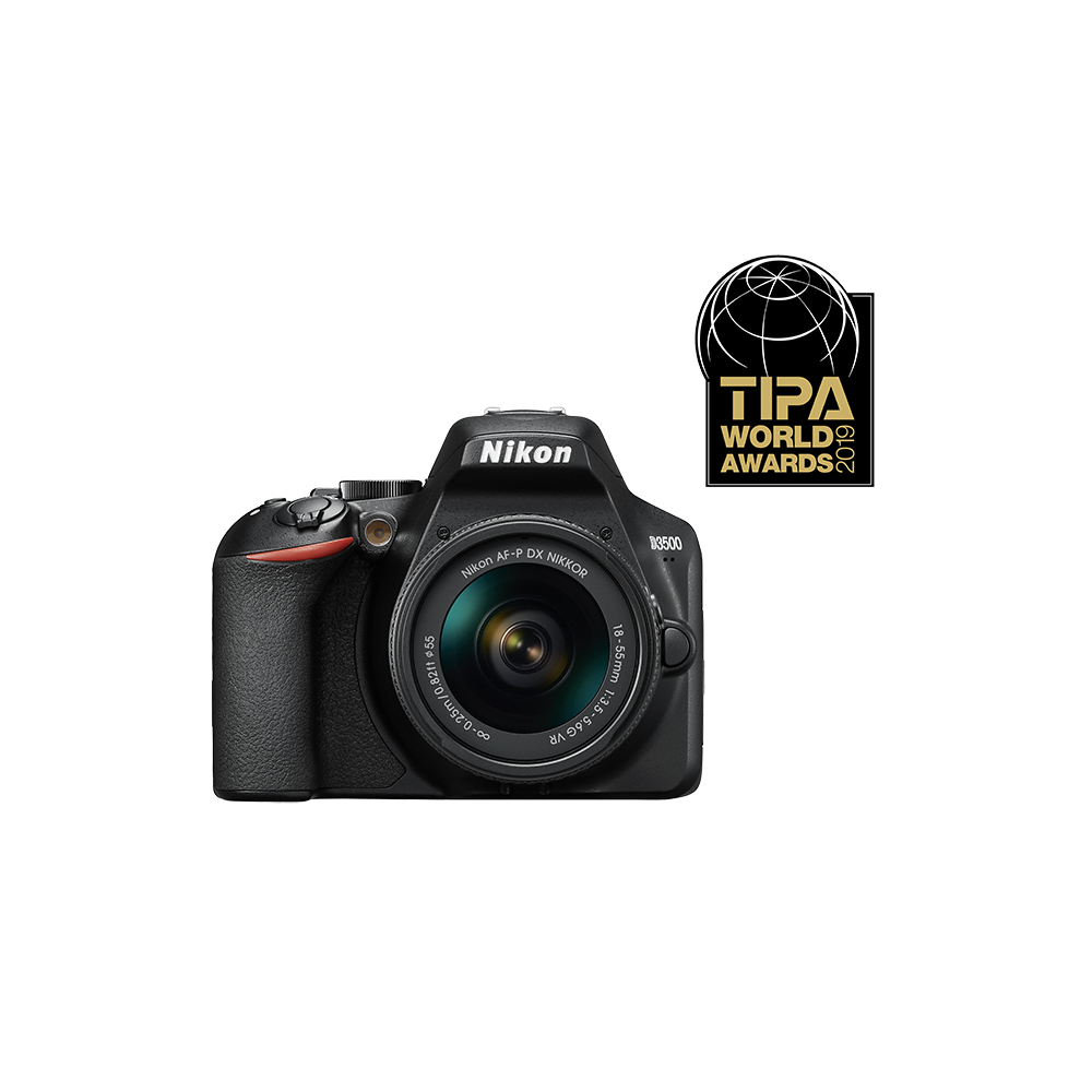 Nikon - Kit D3500 + AF-P DX 18-55 VR - Reflex Grand Public