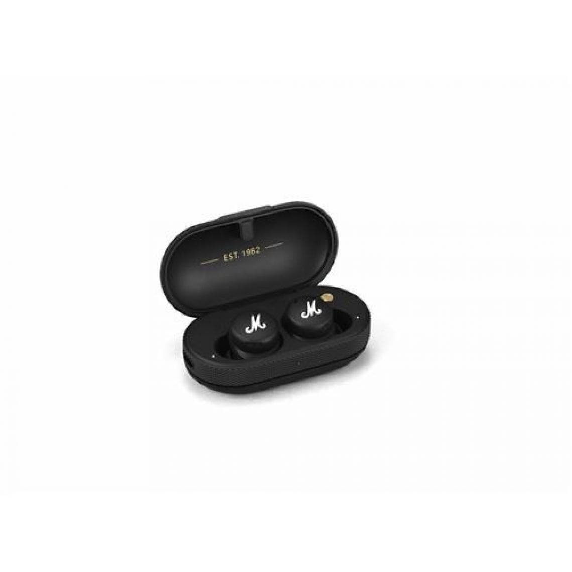 Marshall - Ecouteurs sans fil Bluetooth Marshall Mode II True Wireless Noir - Casque