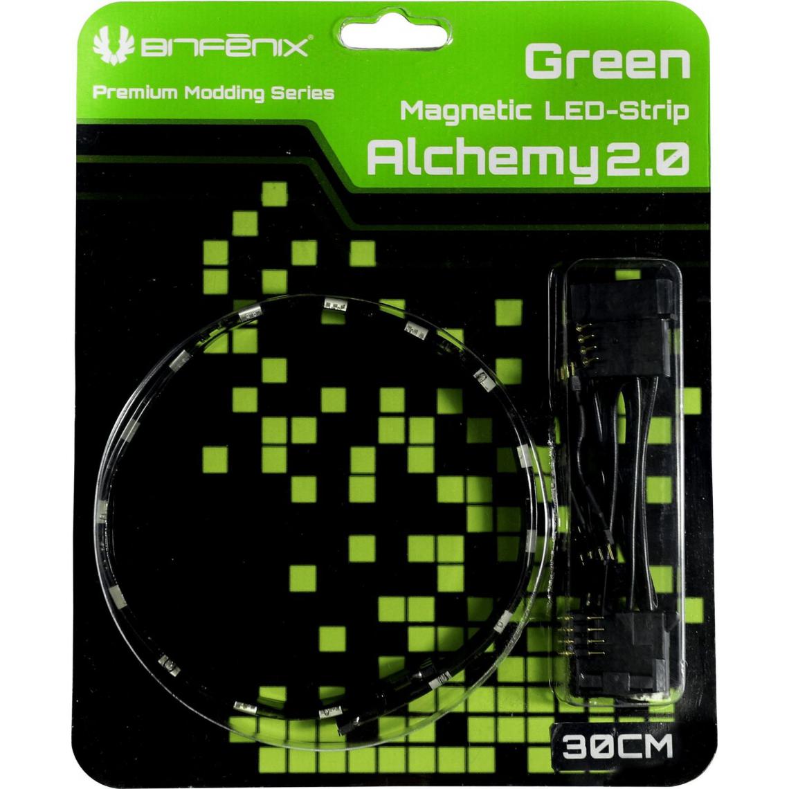 Bitfenix - Alchemy 2.0 Magnetic LED-Strip - 30cm - 15 LEDs - Vert - Boitier PC