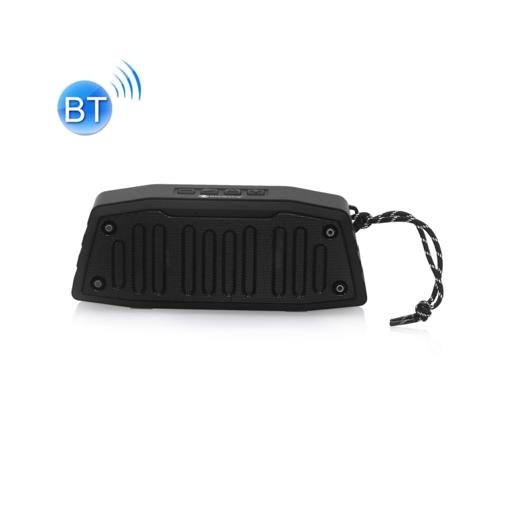 Wewoo - Enceinte Bluetooth Haut-parleur portable extérieur avec fonction d'appel mains libres, support pour carte TF, USB & FM et AUX (Noir) - Enceintes Hifi