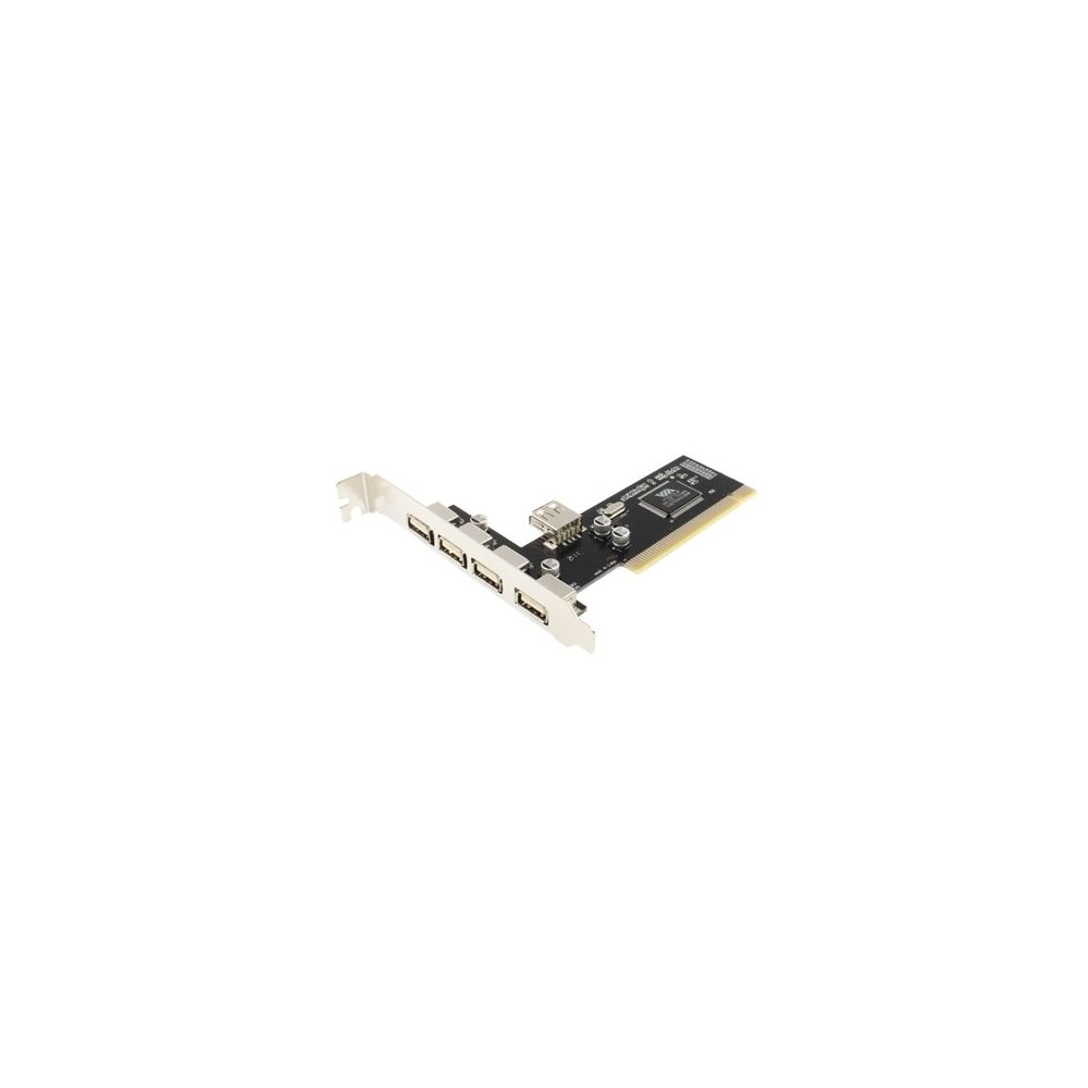 Wewoo - Carte PCI USB 2.0 4 + 1 ports - Carte Graphique NVIDIA