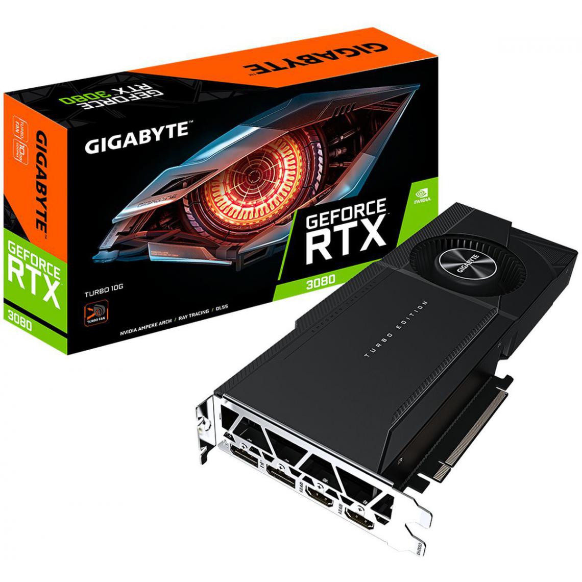 Gigabyte - GeForce RTX 3080 TURBO 10G  - Carte Graphique NVIDIA