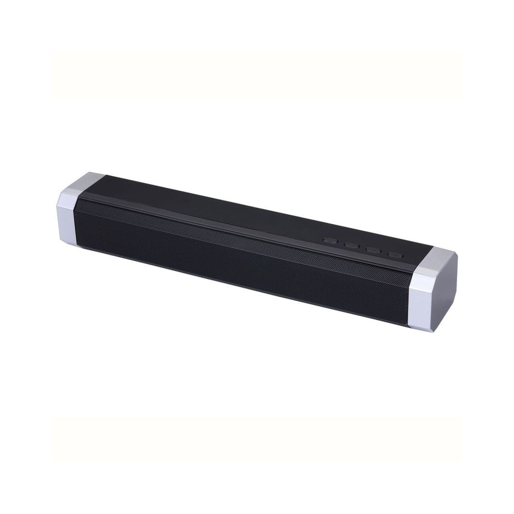 Wewoo - Enceinte Bluetooth Barre de son Sound Bar DC 5V sans fil 4.1 Subwoofer Haut-parleur avec appel mains libres, support carte TF et disque U (gris argenté) - Enceintes Hifi