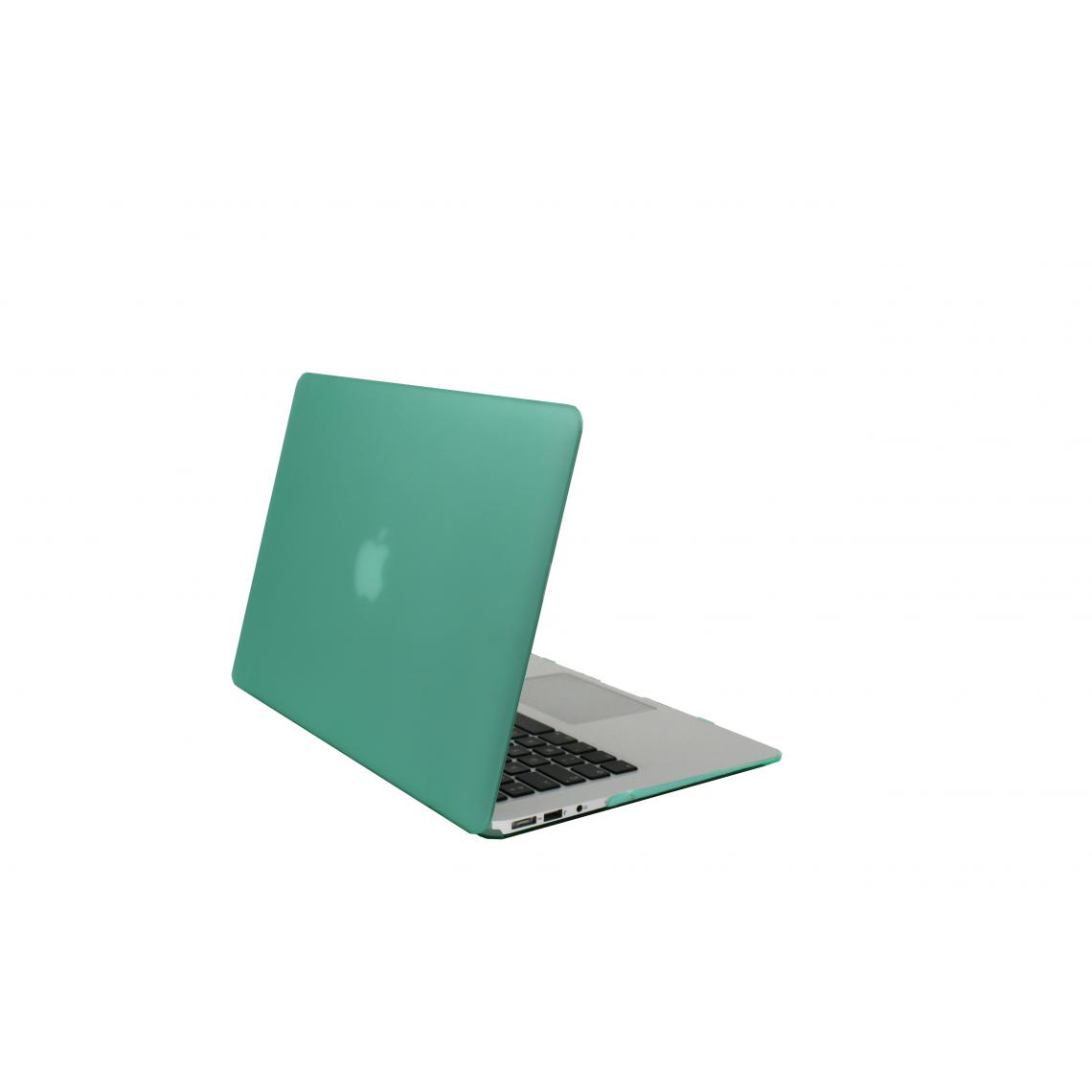 Apple - MacBook Air 13.3'' i5 1,6Ghz 8Go 128Go SSD 2015 avec Coque Vert d'eau - MacBook