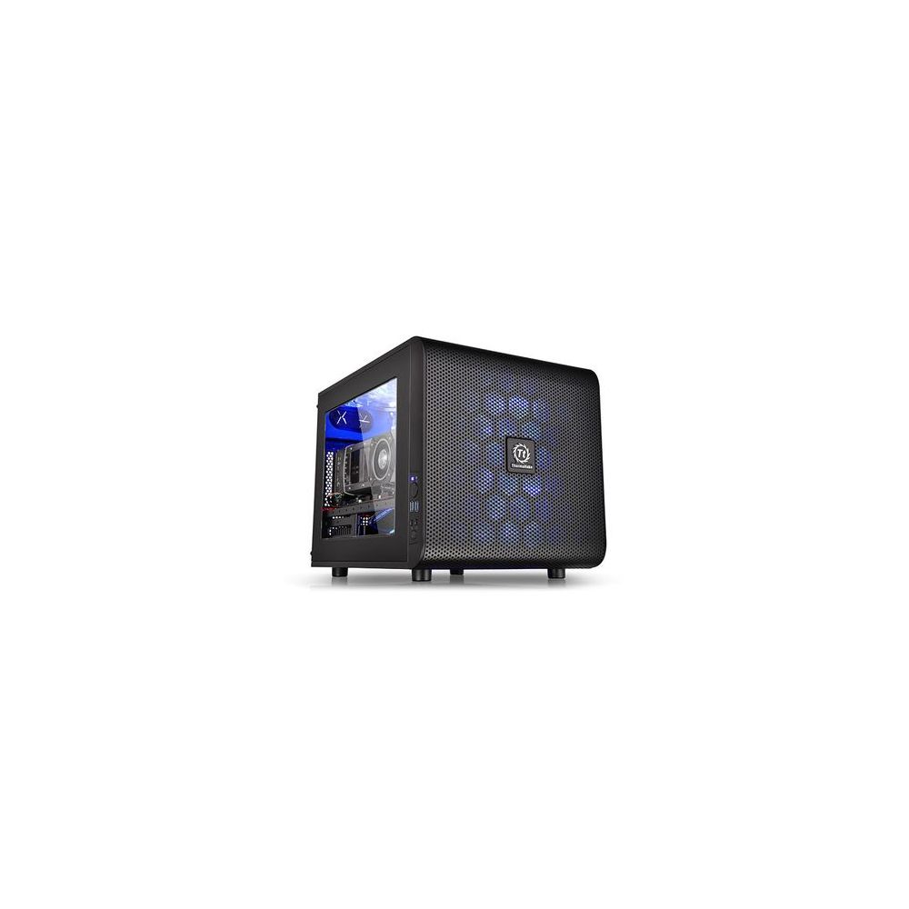 Thermaltake - Boitier PC THERMALTAKE Core V21 - Noir avec Fenêtre - Boitier PC