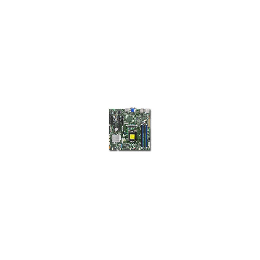 Supermicro - Supermicro X11SSZ-F serveur/ station d'accueil carte mère LGA 1151 (Emplacement H4) Micro ATX Intel® C236 - Carte mère Intel