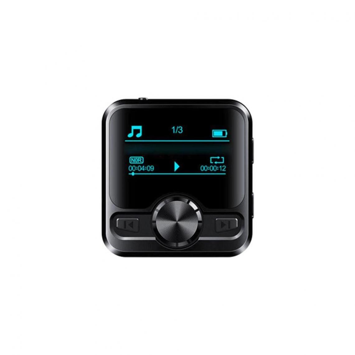 Universal - Magnétophone Bluetooth Sport HiFi Lecteur MP3 8G IPX6 Bande zéro bruit E Livre DSD Son FM Radio Répéteur Écran 1,2 pouces | HiFi Bande zéro bruit - Radio, lecteur CD/MP3 enfant