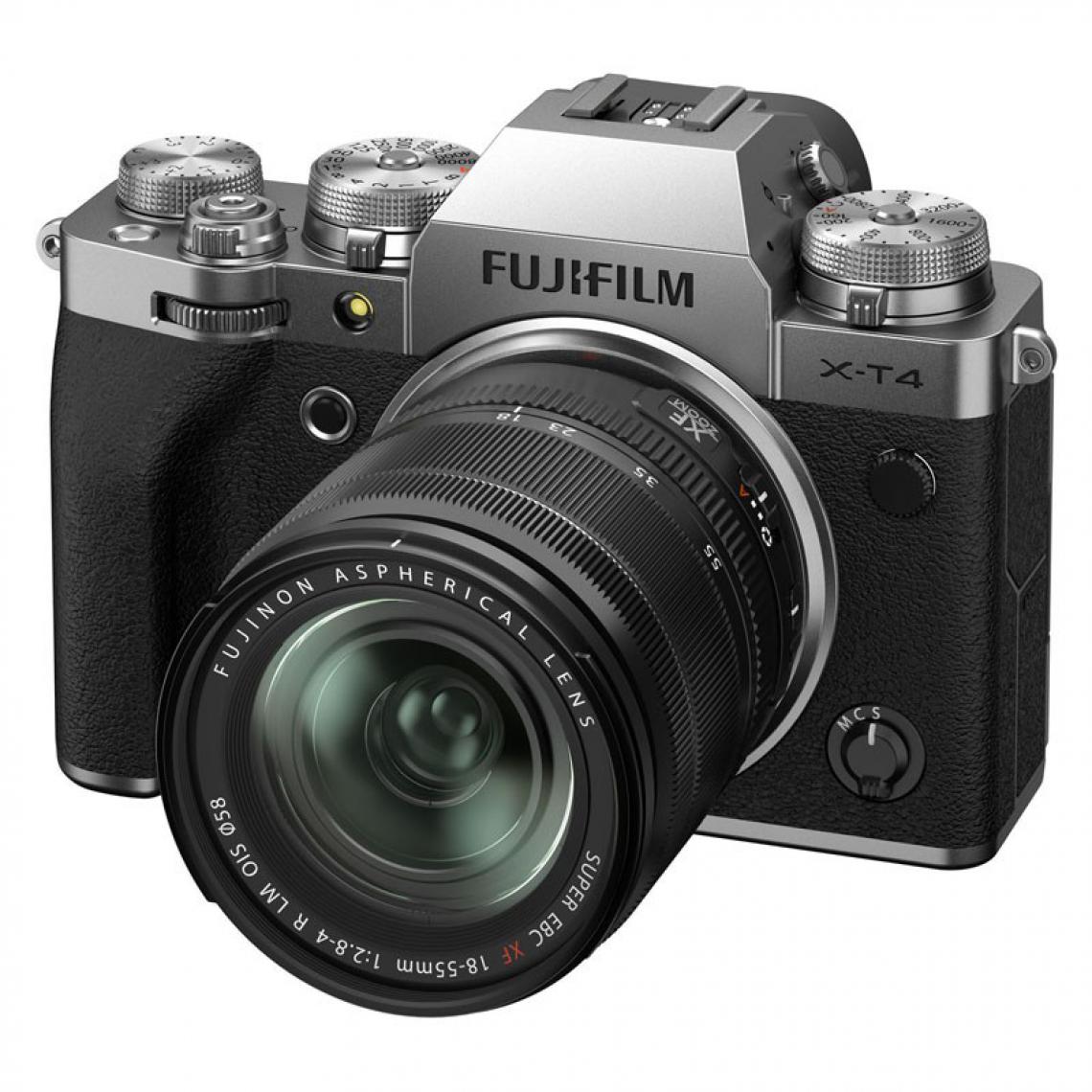 Fujifilm - PACK FUJIFILM X-T4 SILVER + 18-55mm - Appareil Hybride