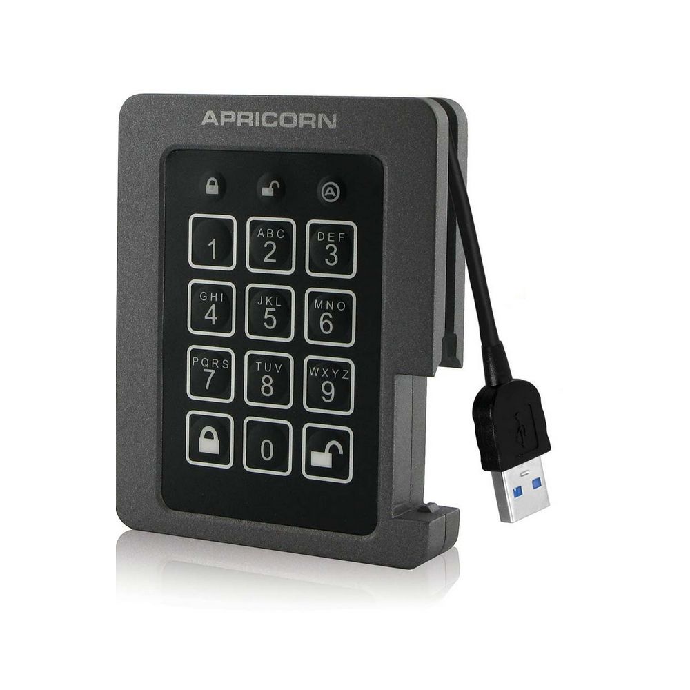 Apricorn - Apricorn Aegis Padlock 240 Go Noir, Gris - SSD Interne