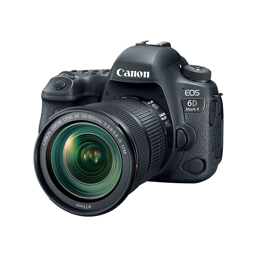 Canon - PACK CANON EOS 6D MARK II + EF 24-105 f3,5-5,6 IS STM - Reflex professionnel