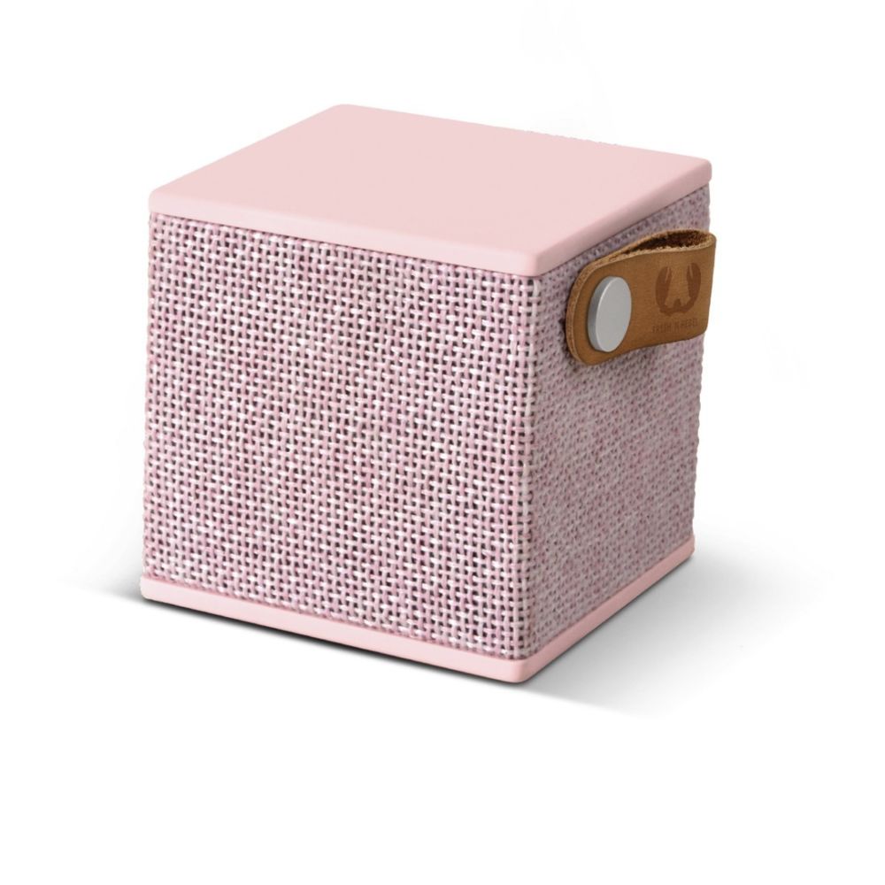 Fresh'N Rebel - Rockbox Cube Fabriq Rose clair - Enceinte Bluetooth - Enceintes Hifi